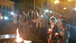 Грайворонцы поддержали международную акцию «Свеча памяти»
