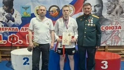 Грайворонец Егор Лапанов завоевал серебро на турнире по армейскому рукопашному бою