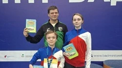 Грайворонские бадминтонисты завоевали три медали на всероссийских соревнованиях в Казани