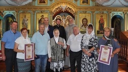 Восемь прихожан грайворонского храма получили награды РПЦ
