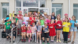 Грайворонцы провели мастер-класс «Рыжий экспресс» в Дунайском летнем лагере