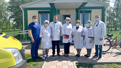Мобильная бригада грайворонских медиков провела приём в селе Замостье