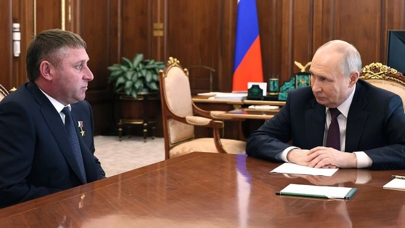 Владимир Путин назначил Александра Шуваева врио белгородского губернатора 