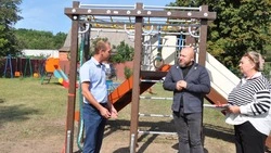 Новая детская площадка «Игровая поляна» открылась в селе Замостье