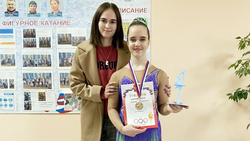 Грайворонская фигуристка заняла первое место в областных соревнованиях