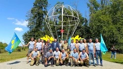 Грайворонцы поздравили ветеранов с 95-й годовщиной образования ВДВ