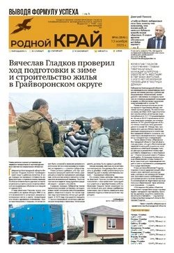 Газета «Родной край» №46 от 13 ноября 2025 года