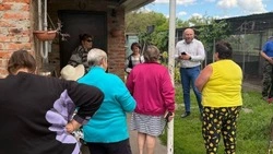 Глава администрации встретился с жителями сёл Грайворонского округа