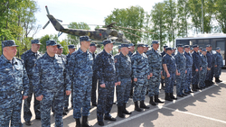 Полицейские Белгородской области заложили аллею боевой памяти в городе Грайвороне