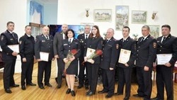 Восемь грайворонских участковых отмечены ведомственными наградами