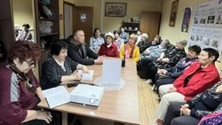 Грайворонские ветераны провели две встречи в Центре общения «Все вместе»