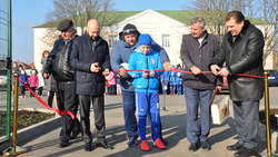 Современный стадион открылся в селе Головчино Грайворонского округа