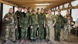 Школьники из Грайворонского округа стали курсантами центра «Воин»