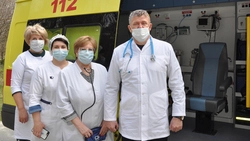 Грайворонские медики впервые провели вакцинацию от COVID-19 на дому