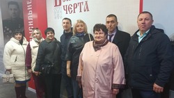 Грайворонские руководители посетили центр военно-спортивной подготовки «Воин» в Губкине